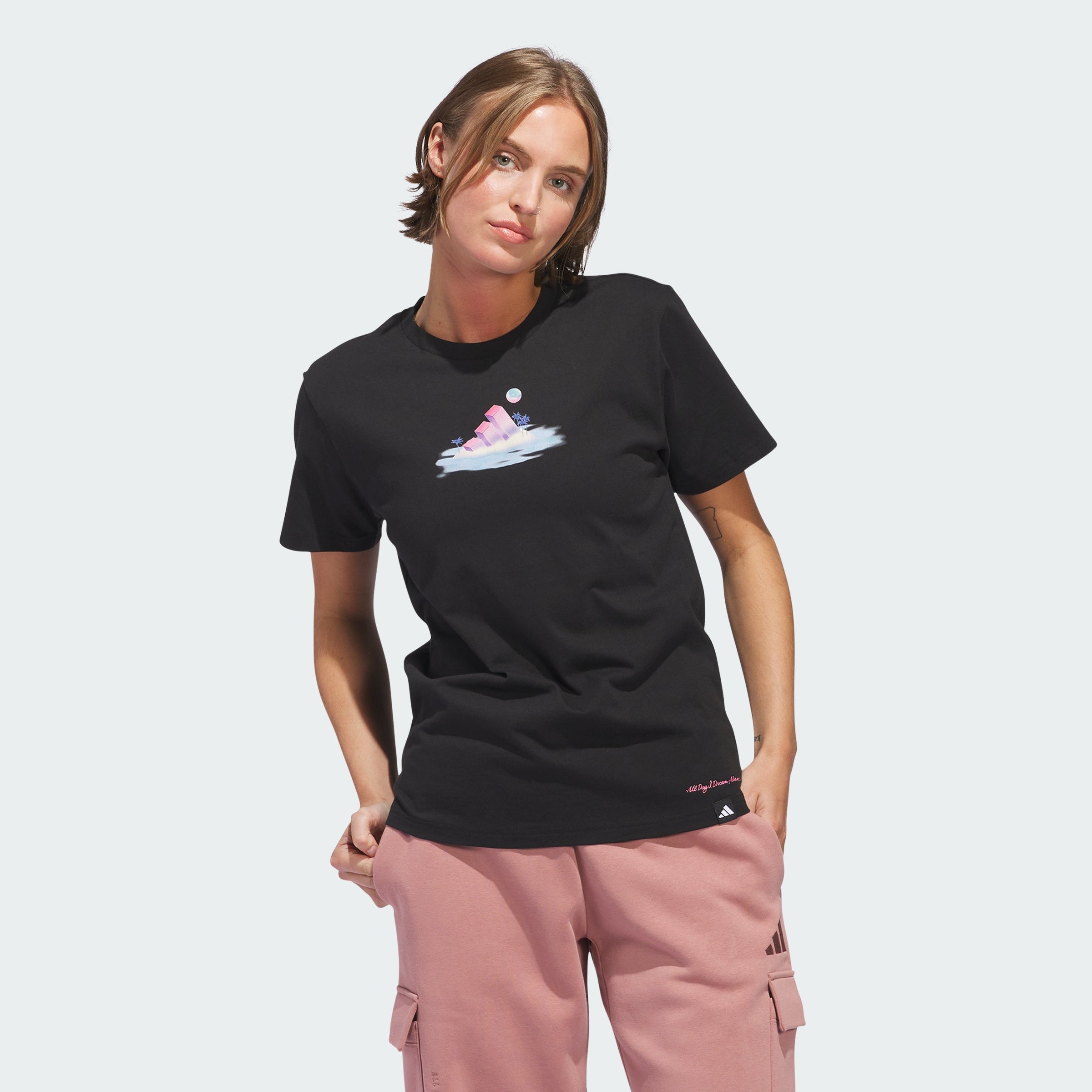 Women's adidas All Day I Dream About Summer (a.d.i.d.a.s.) Graphic Tee