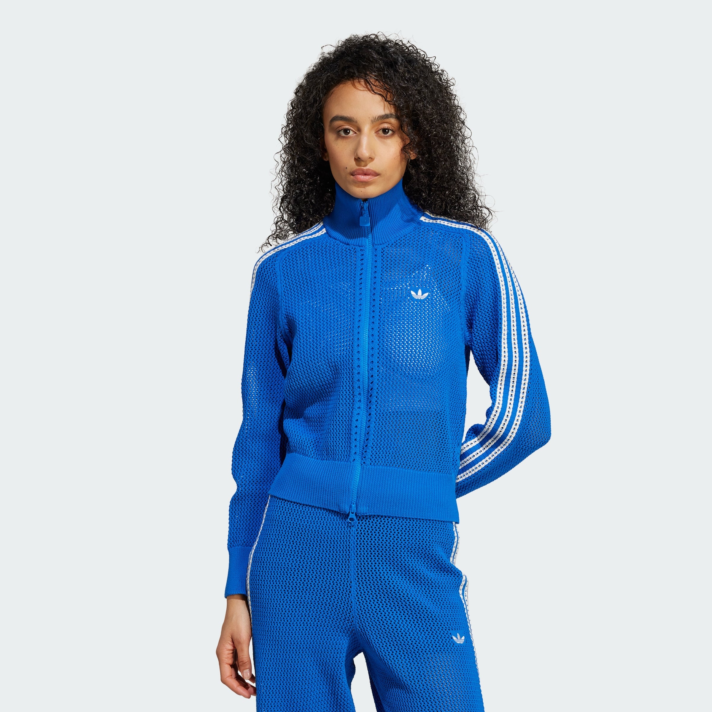 Women's adidas Originals Premium Crochet Track Top