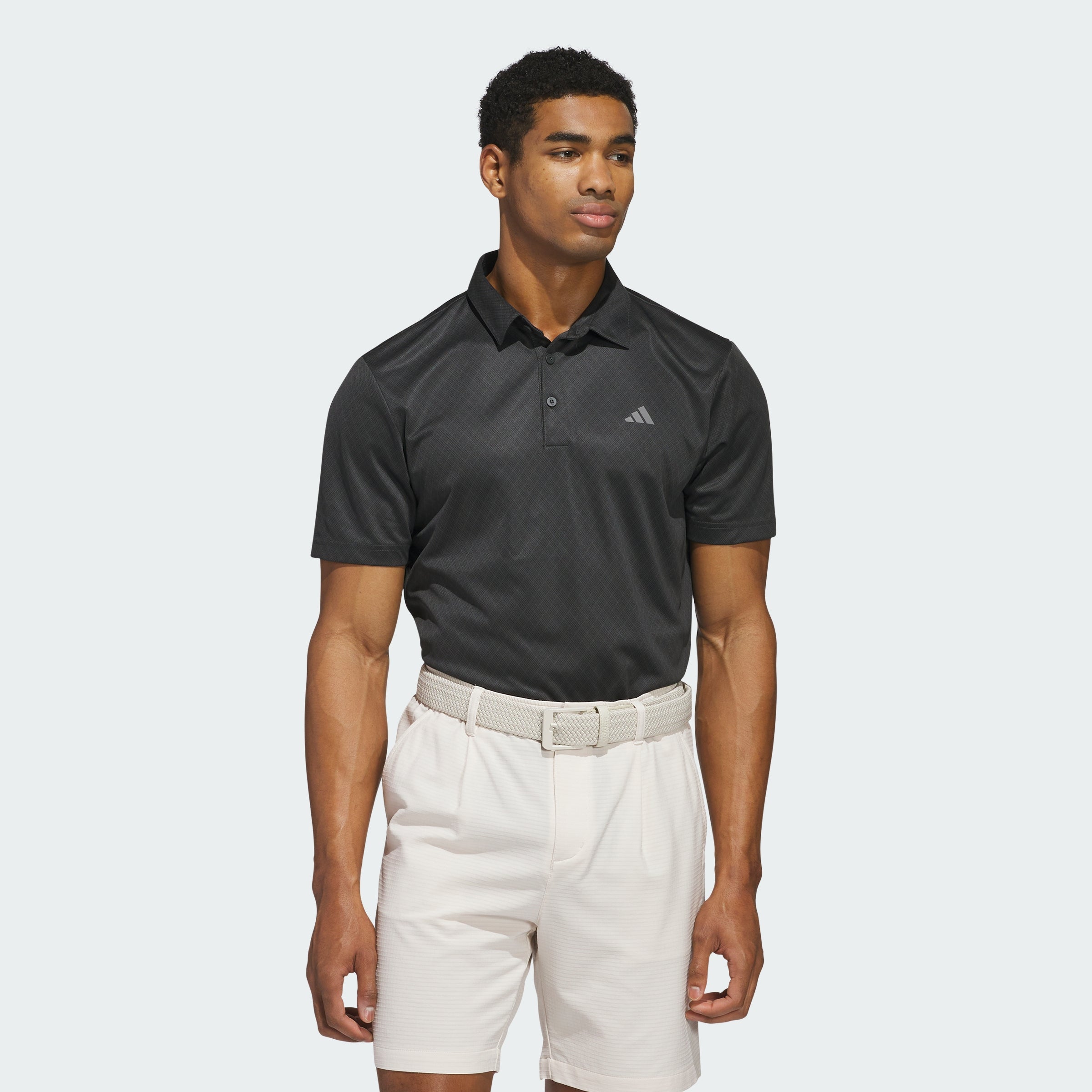 Men's adidas Core Allover Print Polo Shirt
