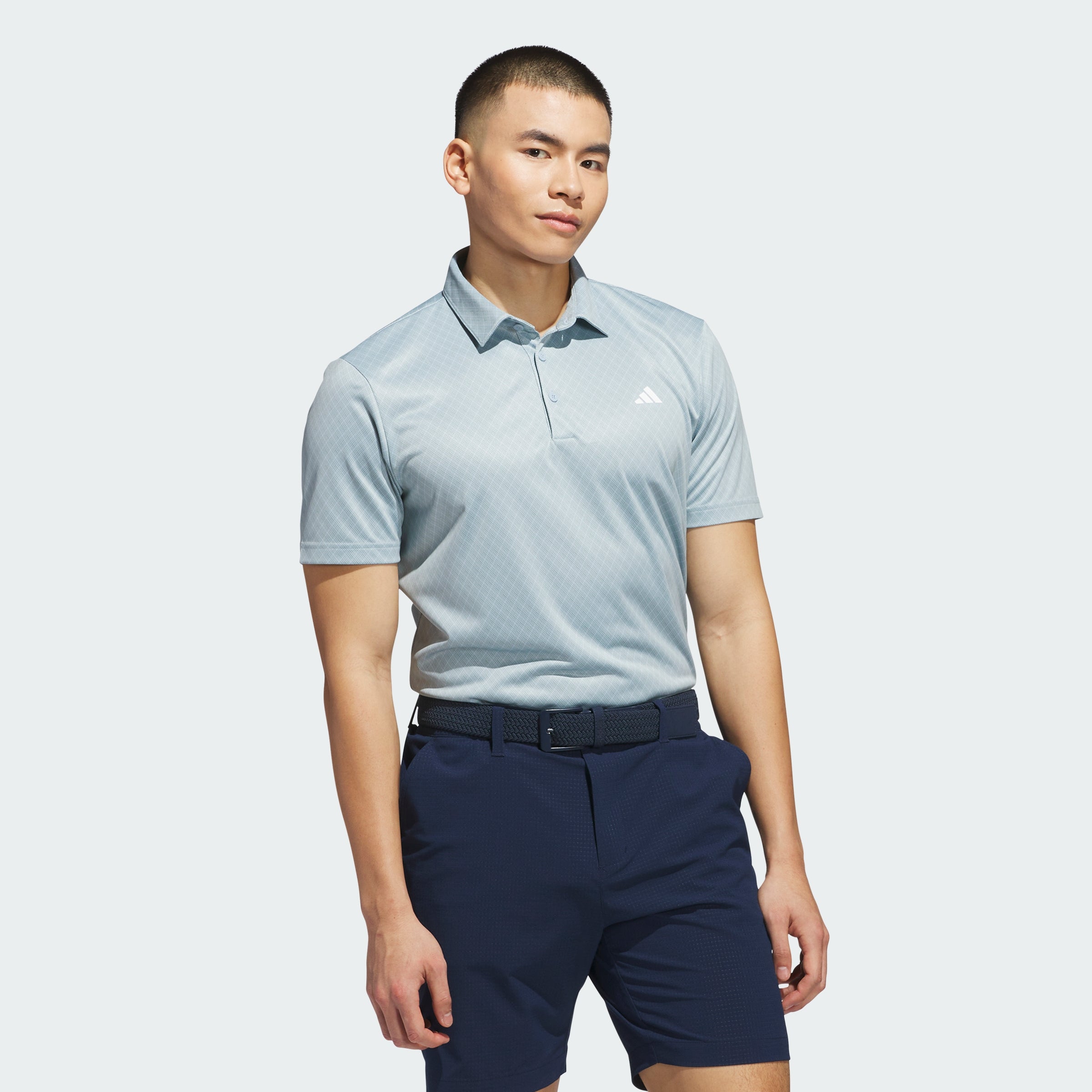 Men's adidas Core Allover Print Polo Shirt