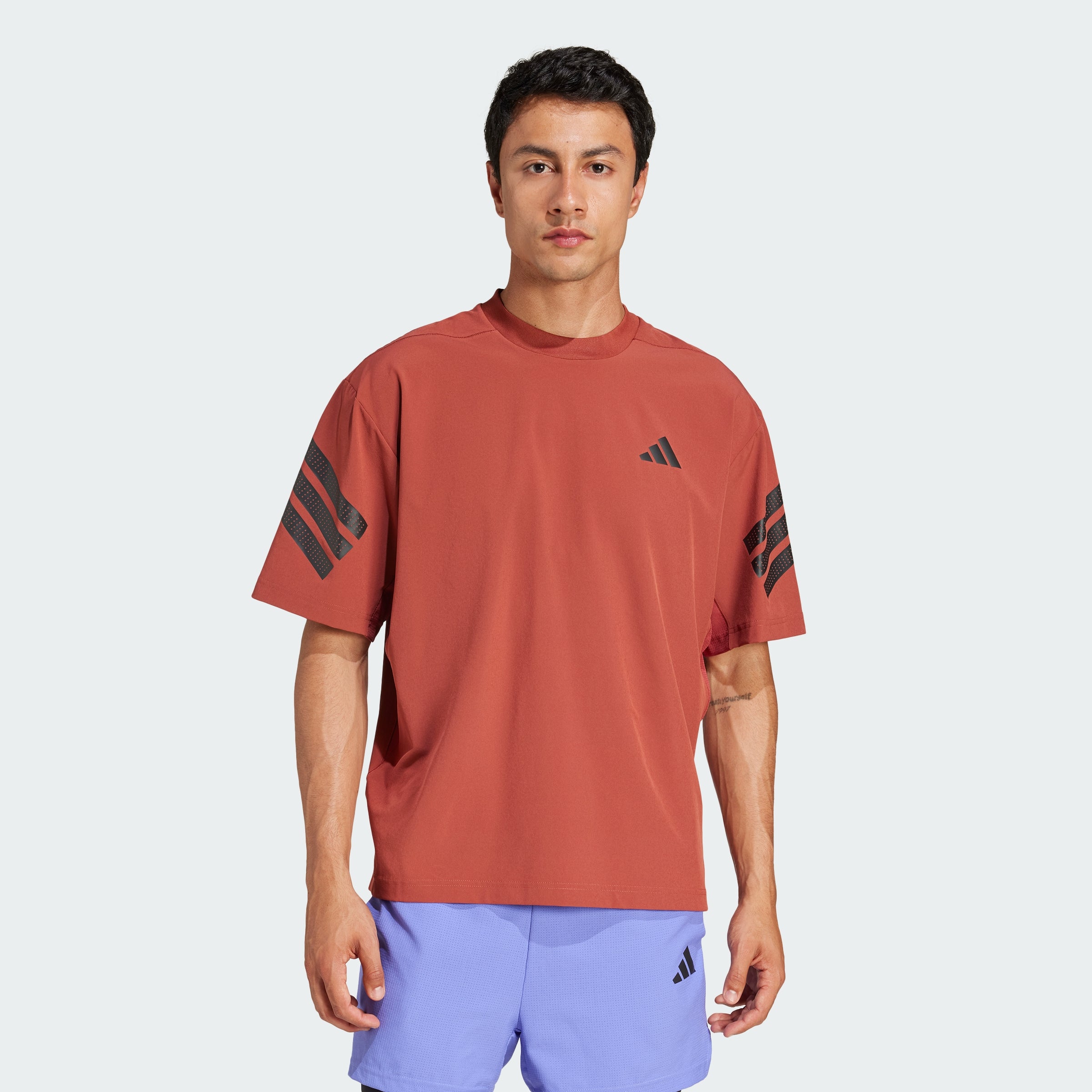 Men's adidas Gym+ 3-Stripes Woven Pump Cover
