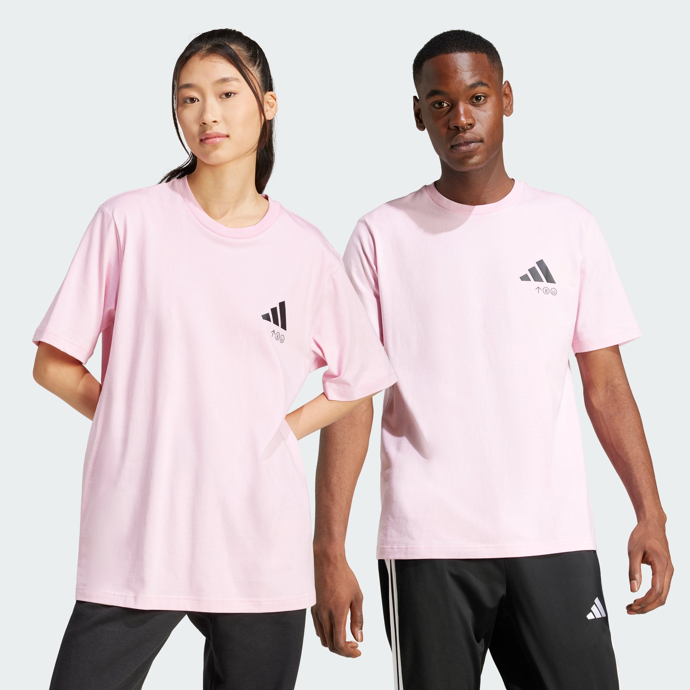 Men's adidas Lounge Verbiage Friends of Sport Graphic Tee