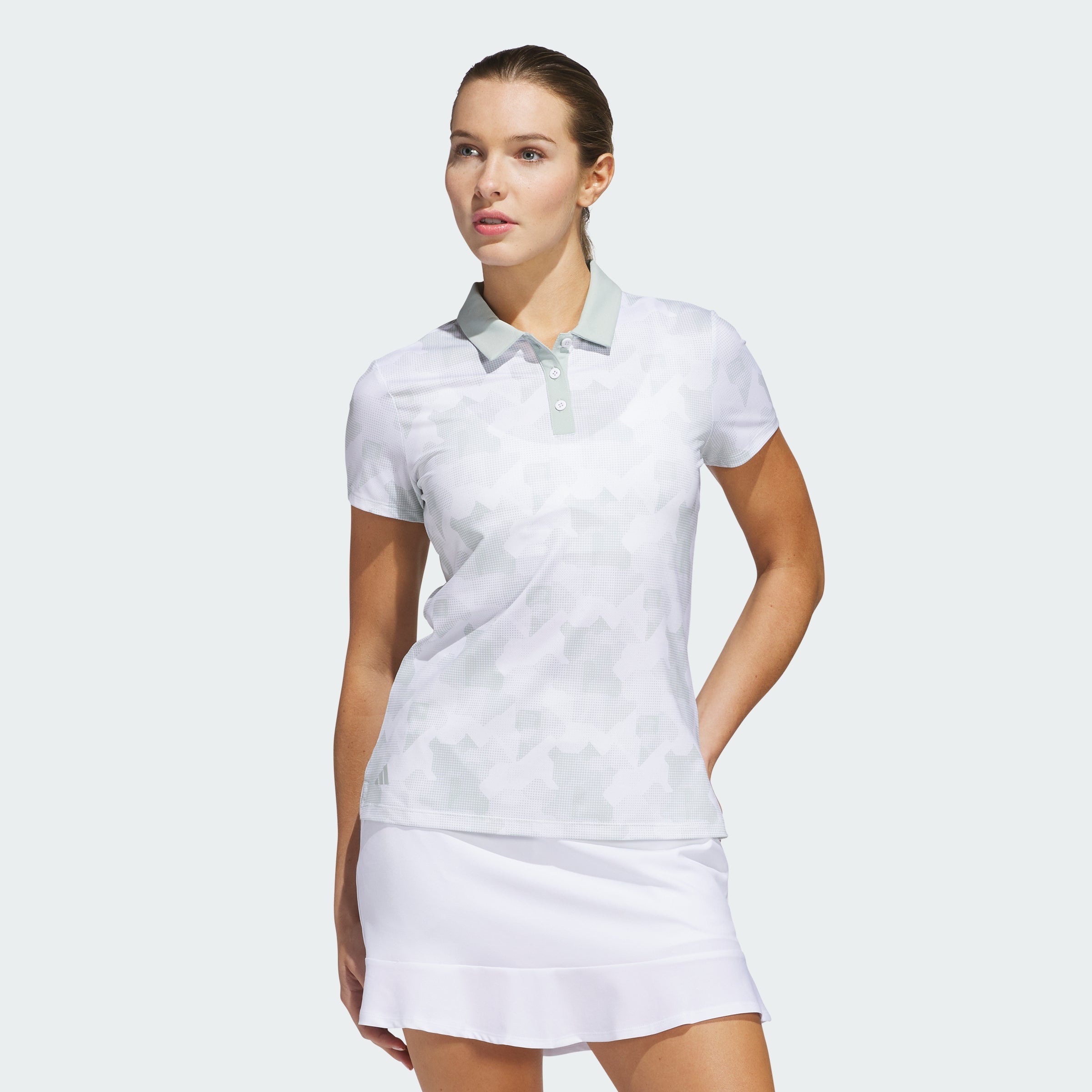 Women's adidas Ultimate365 Printed Polo Shirt