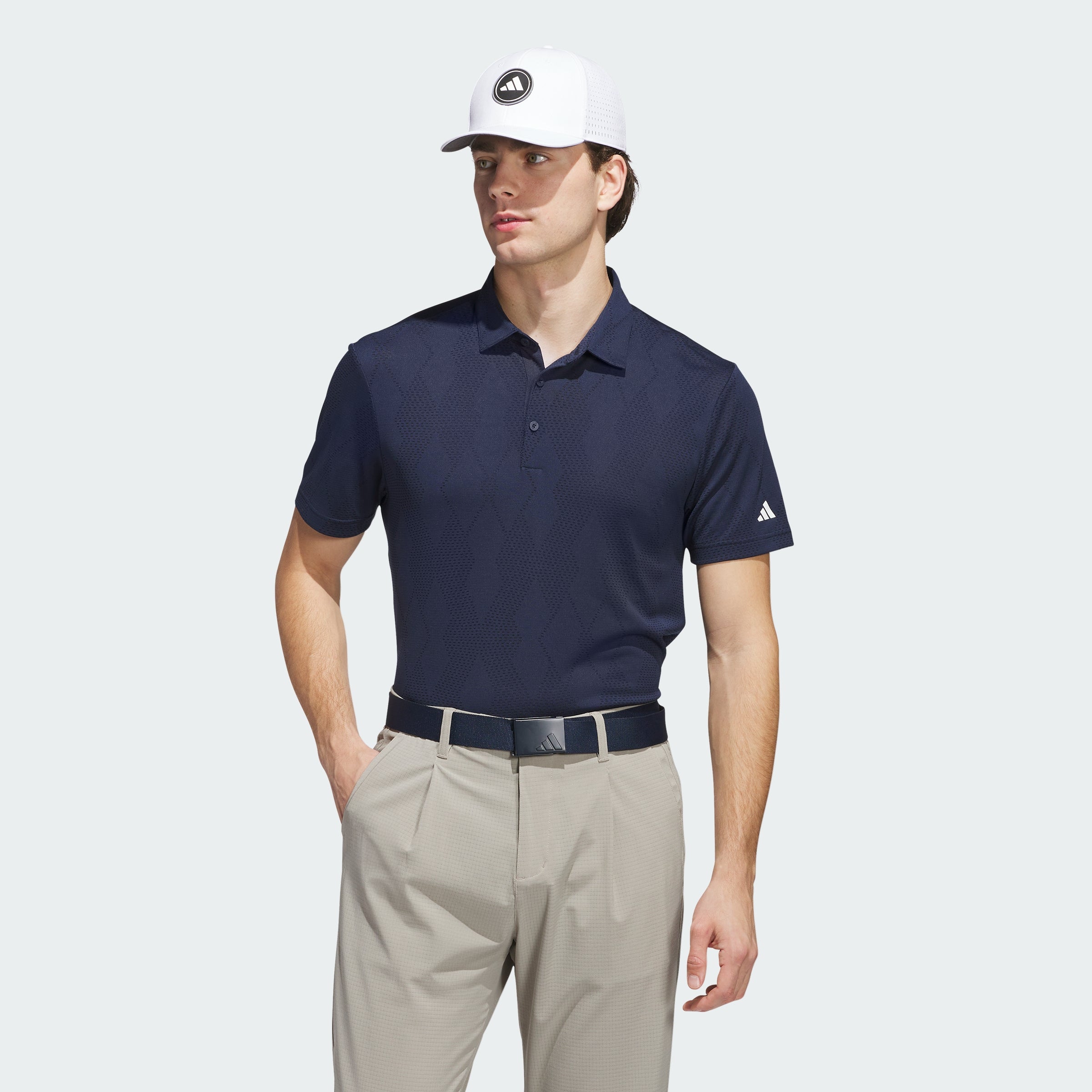Men's adidas Ultimate365 Micro Texture Polo Shirt