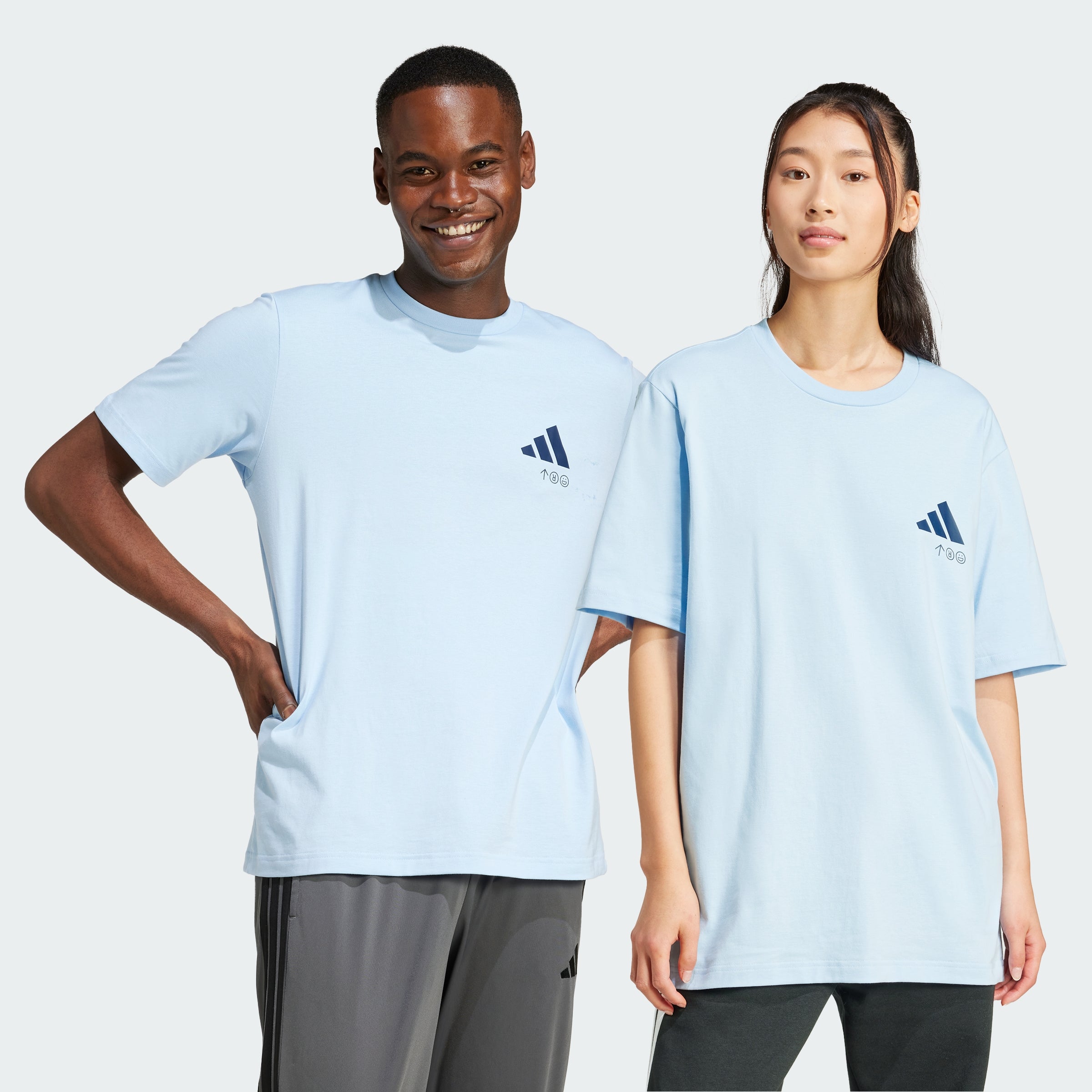 Men's adidas Lounge Verbiage Friends of Sport Graphic Tee