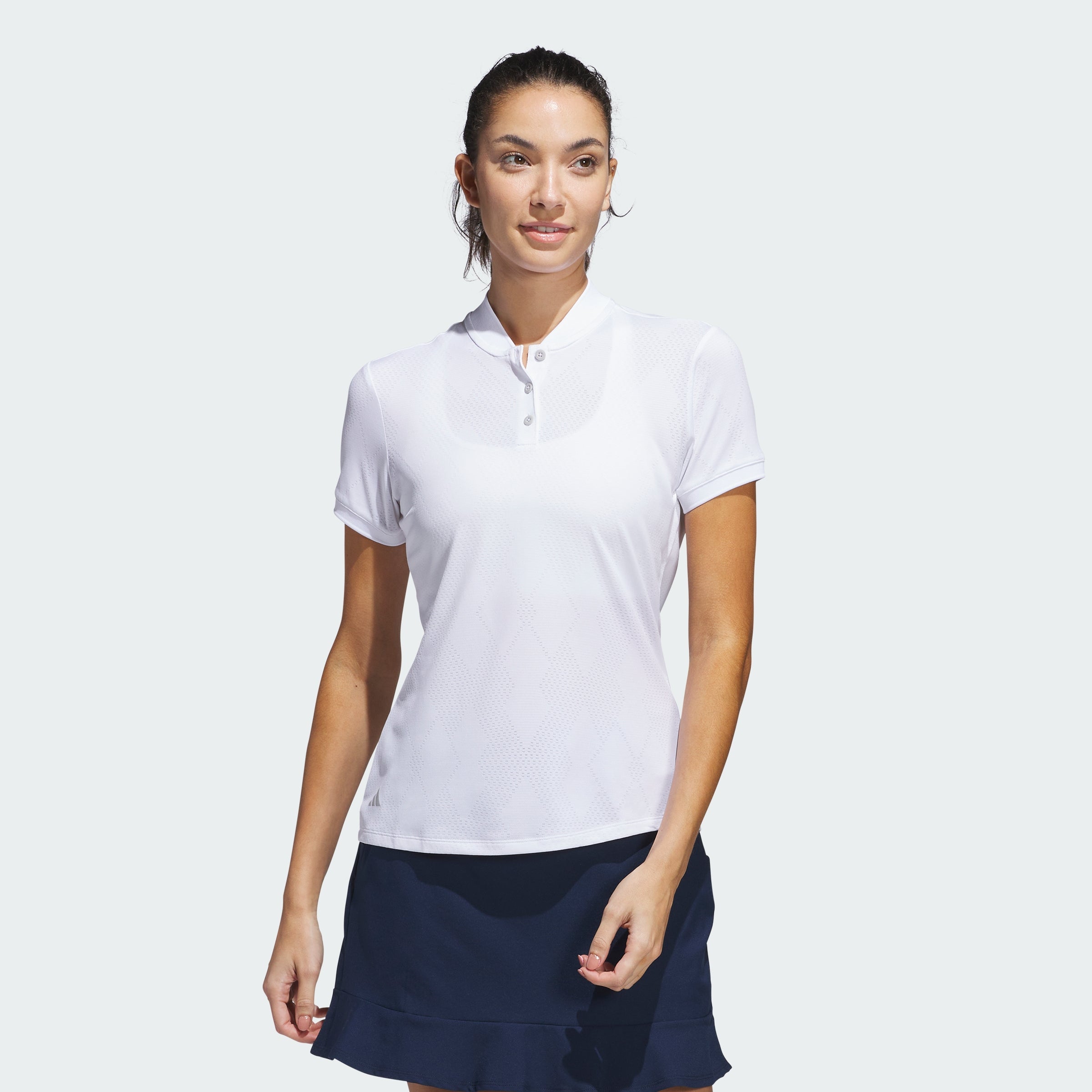 Women's adidas Ultimate365 Diamond Jacquard Polo Shirt