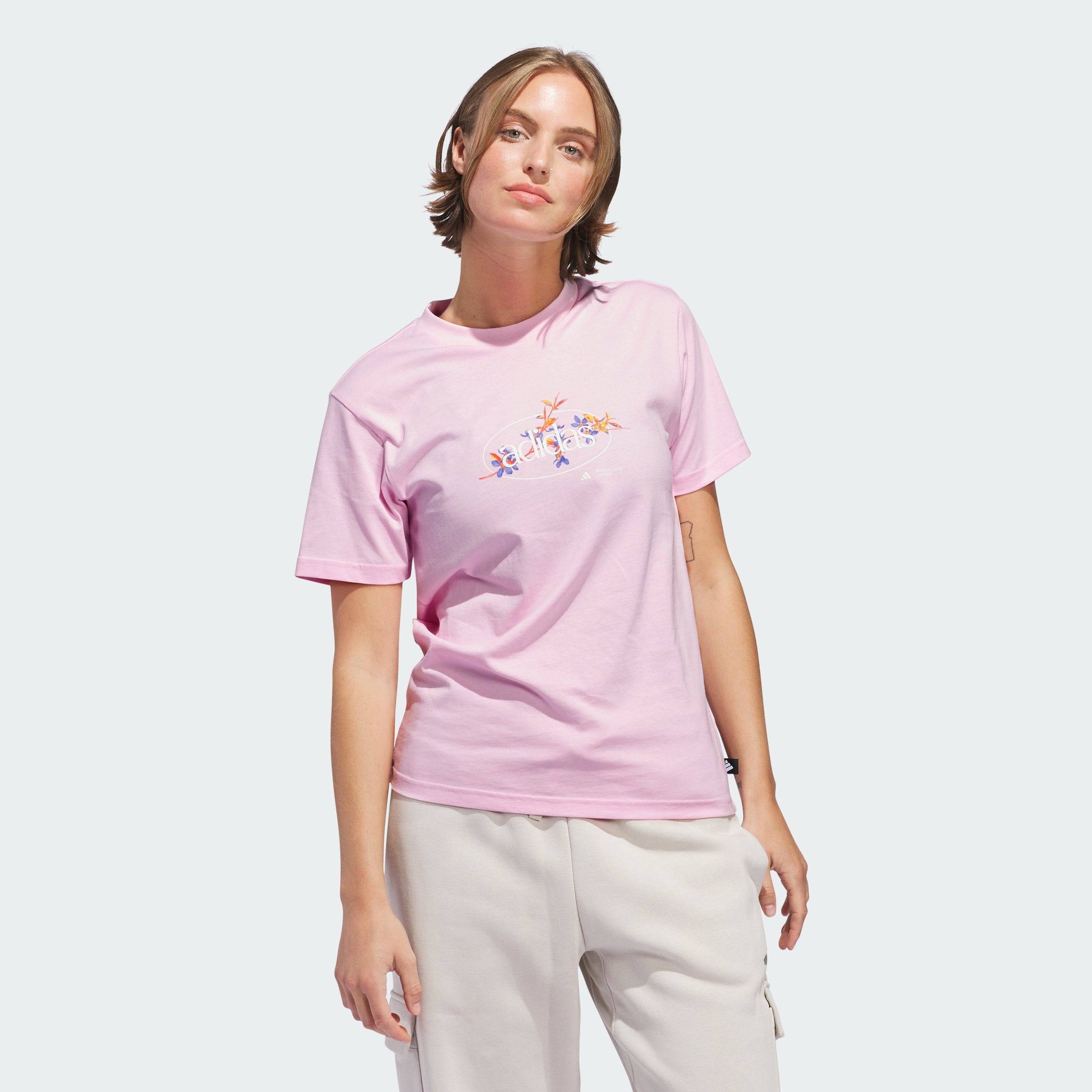 Women's adidas Elements Radiate Floral Graphic Tee