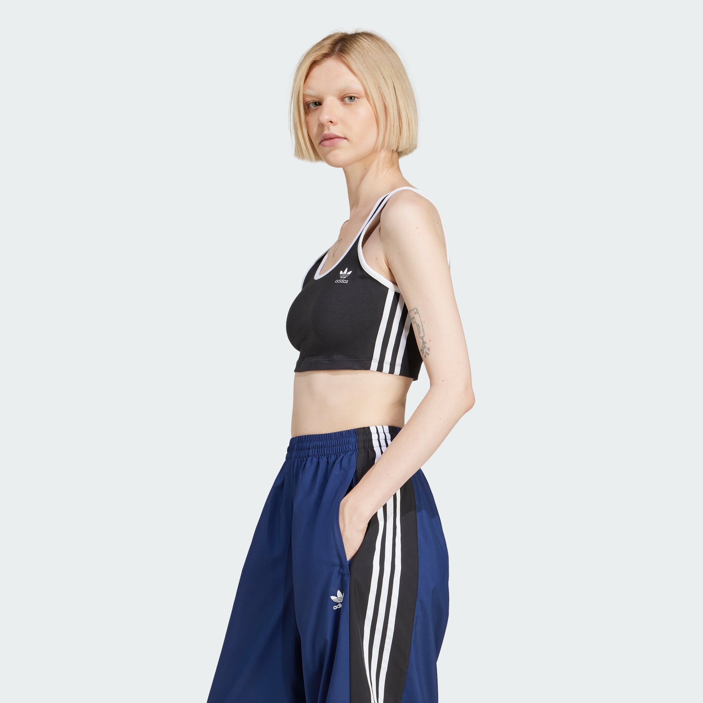 Women's adidas Adicolor 3-Stripes Bra Top