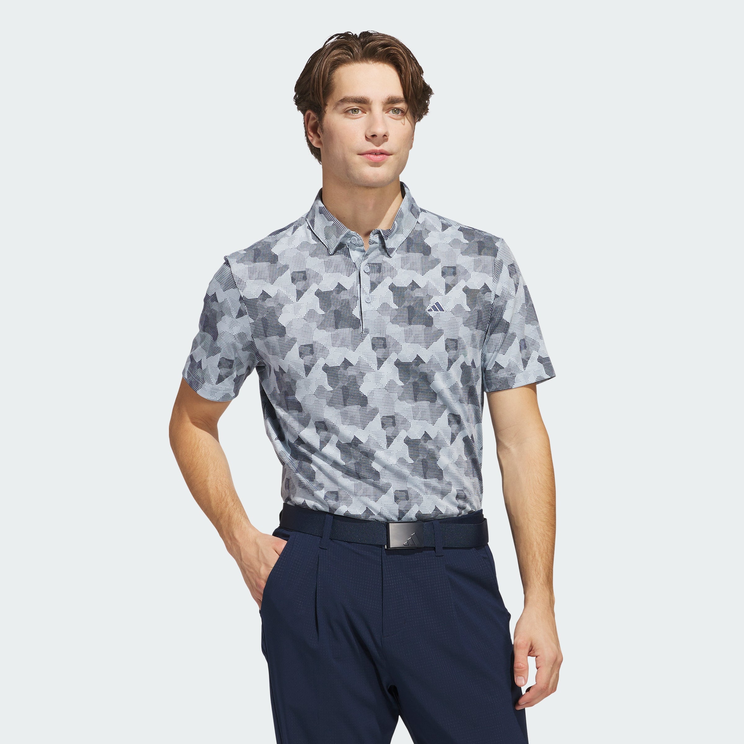 Men's adidas Go-To Printed Polo Shirt